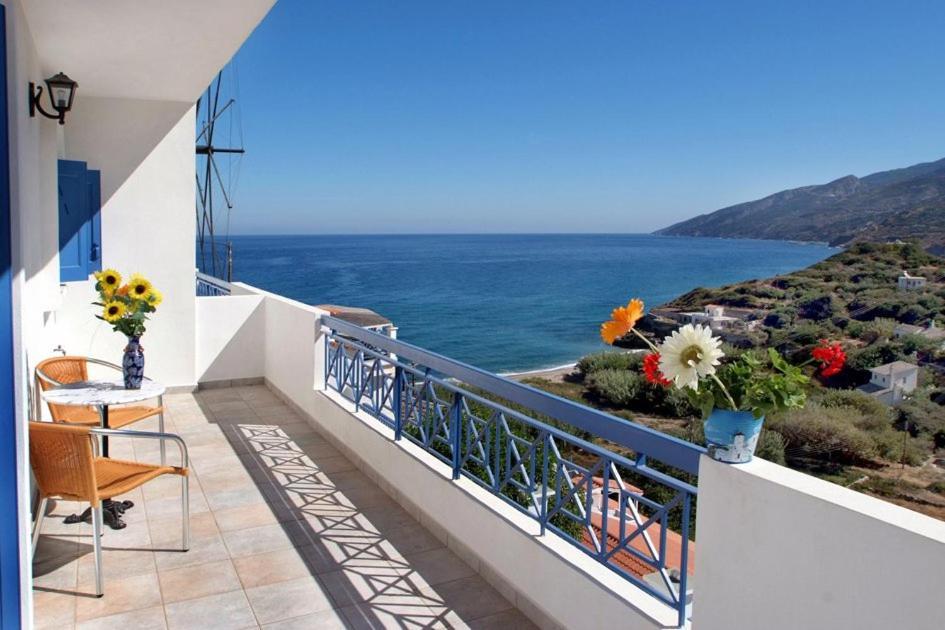 Villa Sea View Kerame Evdilos  Exterior foto