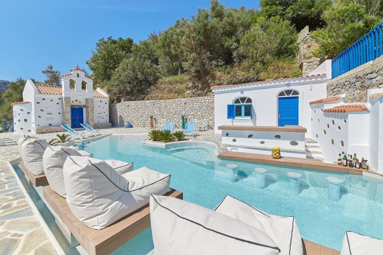Villa Sea View Kerame Evdilos  Exterior foto