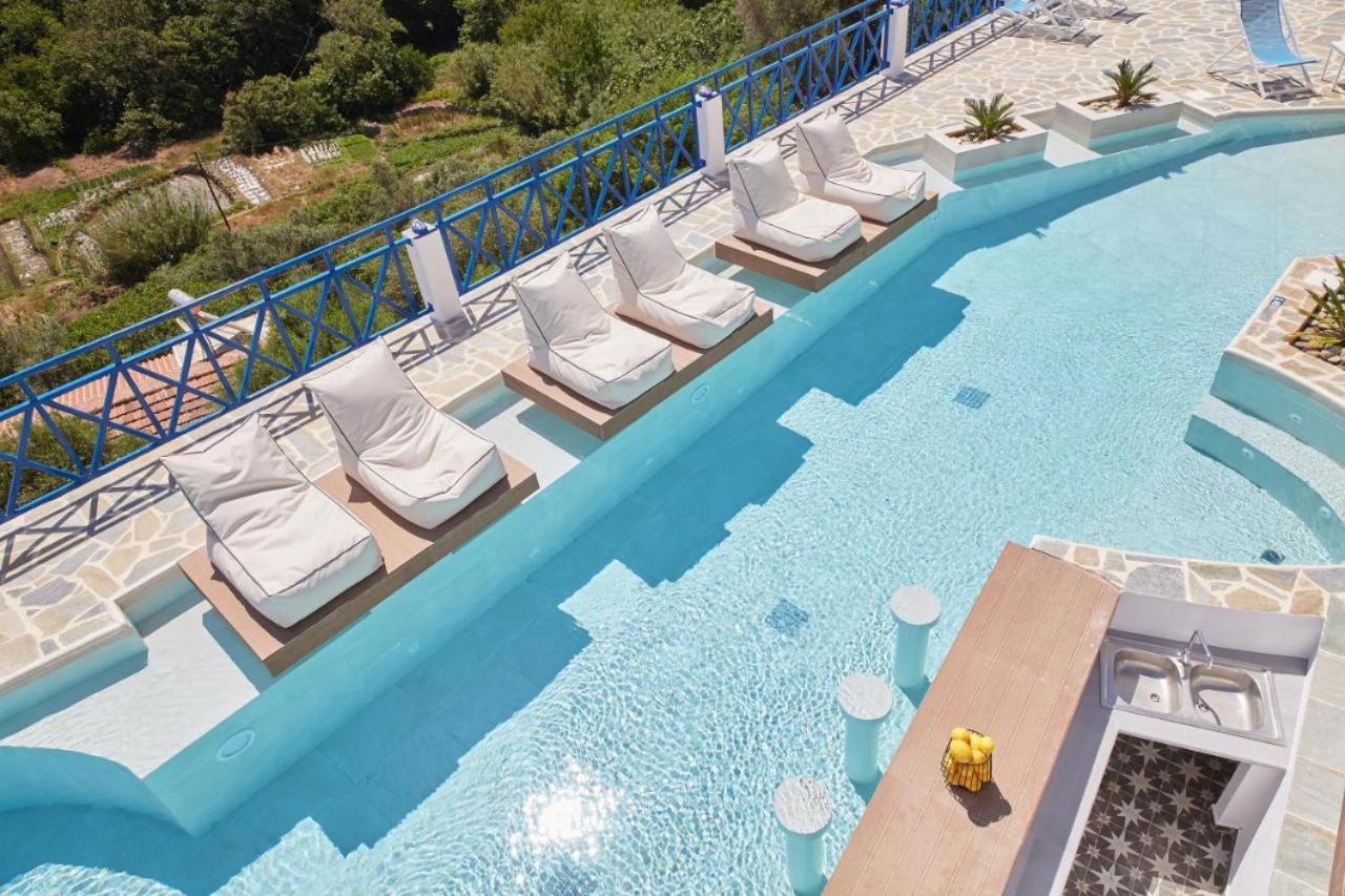 Villa Sea View Kerame Evdilos  Exterior foto