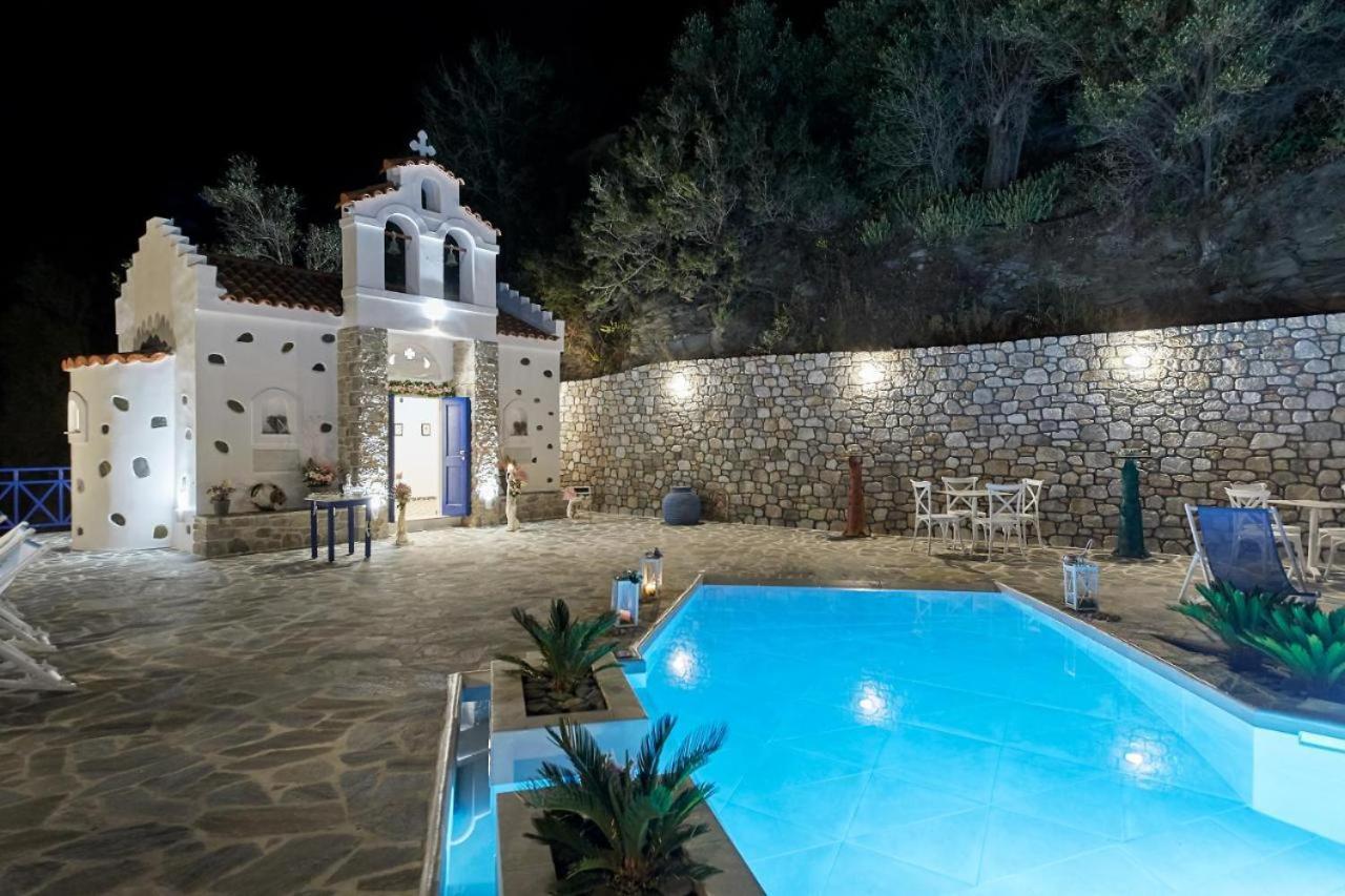 Villa Sea View Kerame Evdilos  Exterior foto