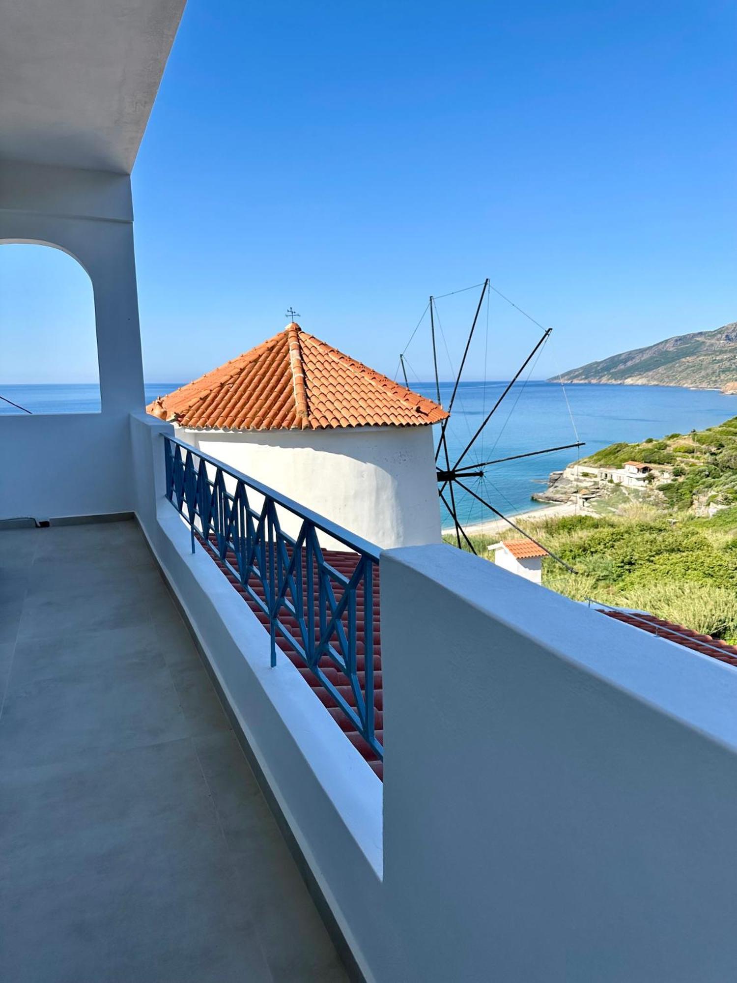 Villa Sea View Kerame Evdilos  Exterior foto
