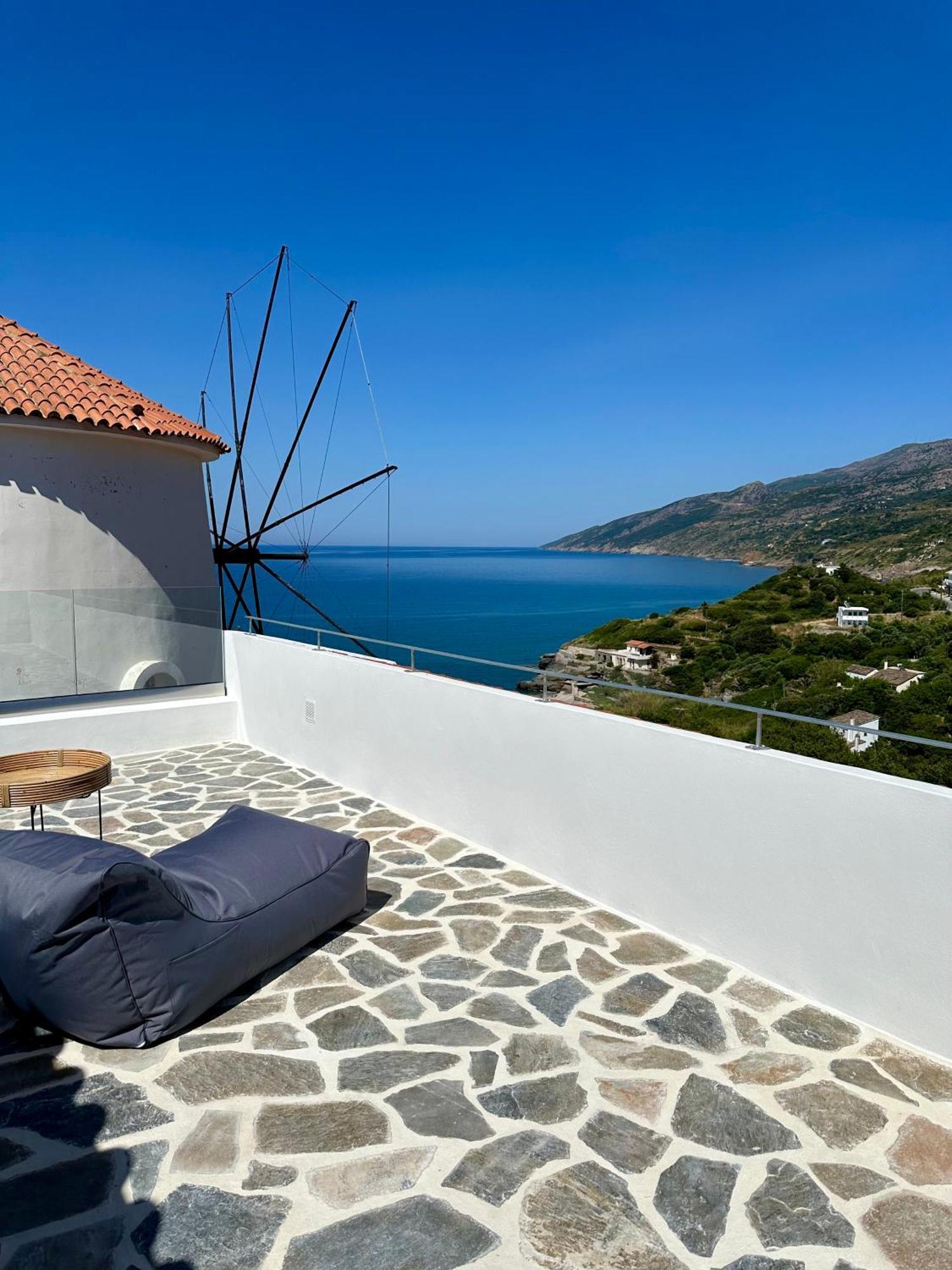 Villa Sea View Kerame Evdilos  Exterior foto