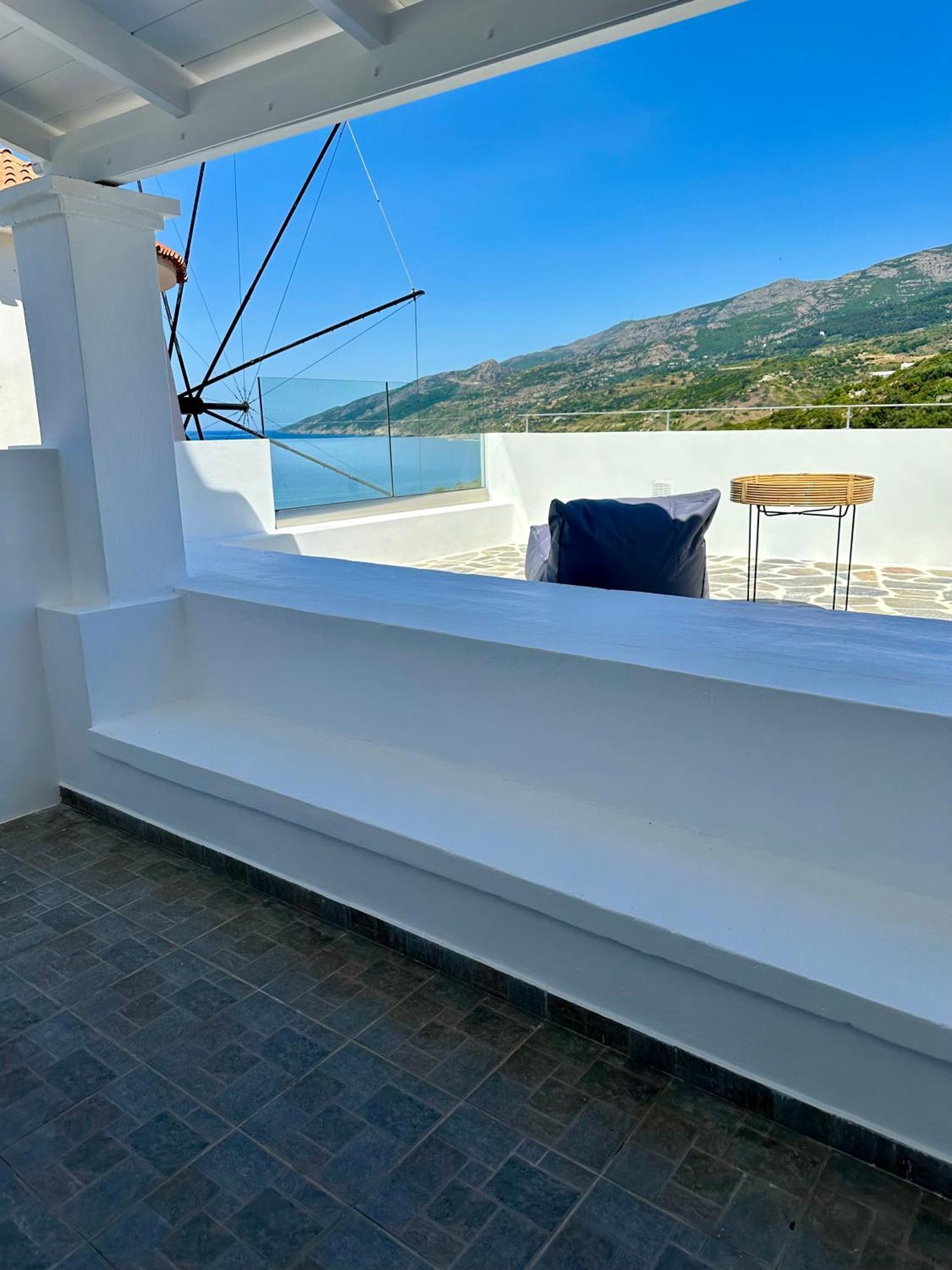 Villa Sea View Kerame Evdilos  Exterior foto