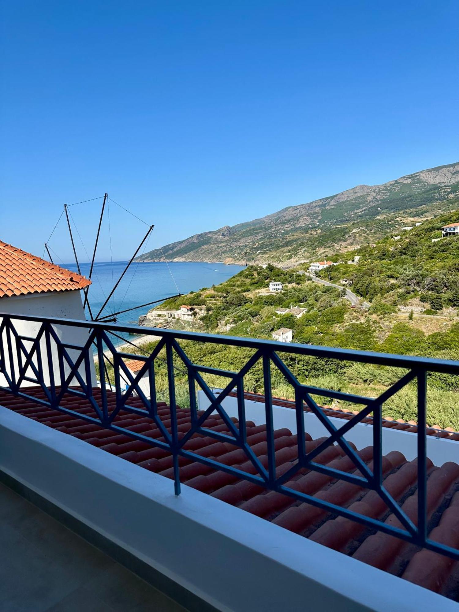 Villa Sea View Kerame Evdilos  Exterior foto